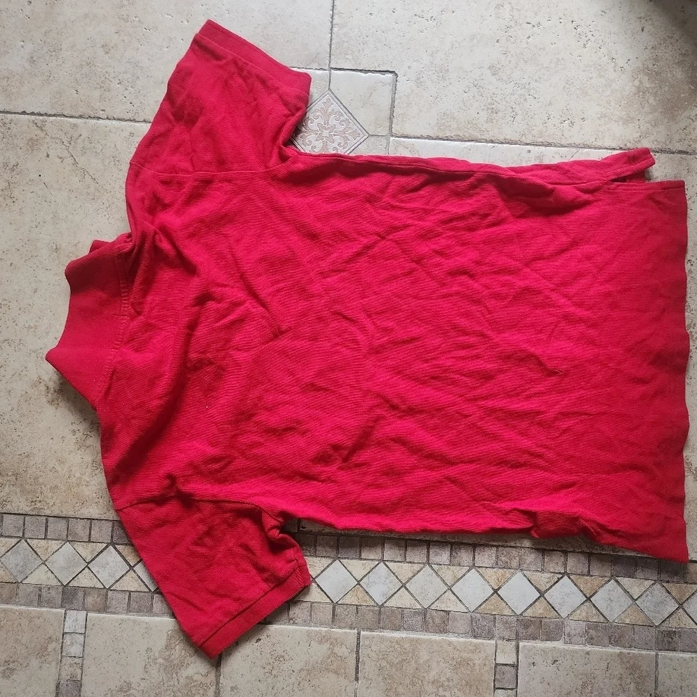 Polo Ralph Lauren Red Kids Big Pony Shirt